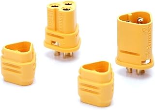 UAV 5 Pairs MT30 Connector 2mm 3-Pin Male and Female Motor Connector Plug Set for RC Model