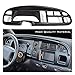 ALLGOOD Dash Board Bezel w/Clips,Compatible with Dodge Ram 1500 1998-2001, Fit Dodge Ram 2500 3500 1998-2002