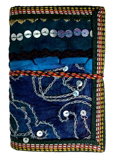 Journal portable papier fait main Purpledip 10215 pour vos notes à la maison ou au bureau