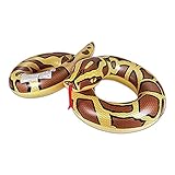 AirMyFun Snake Inflatable Swimming Ring, Swim Pool Float Safe PVC Thickened Floating Dual Ring Swim Tube Raft Summer Fun Water Beach Toys for Adults, AW-20016