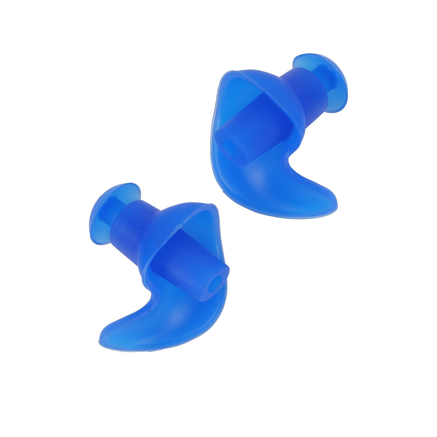 Strauss Swimming Earplugs | Waterproof and Reusable Silicone Swimming Ear Plugs|Noise Cancellation, Soundproof Earplug Can Be Used For Swimming,Flight and Travel| Suitable for Kids and Adults,(Blue)