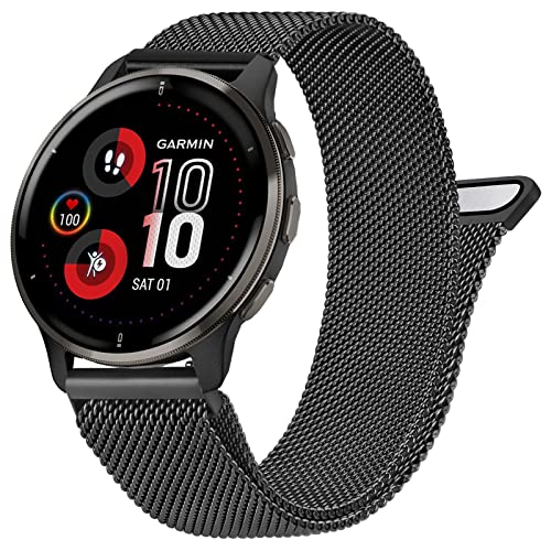 Metal Bands for Garmin Venu / Venu 2 Plus / Venu Sq Watch Band Women