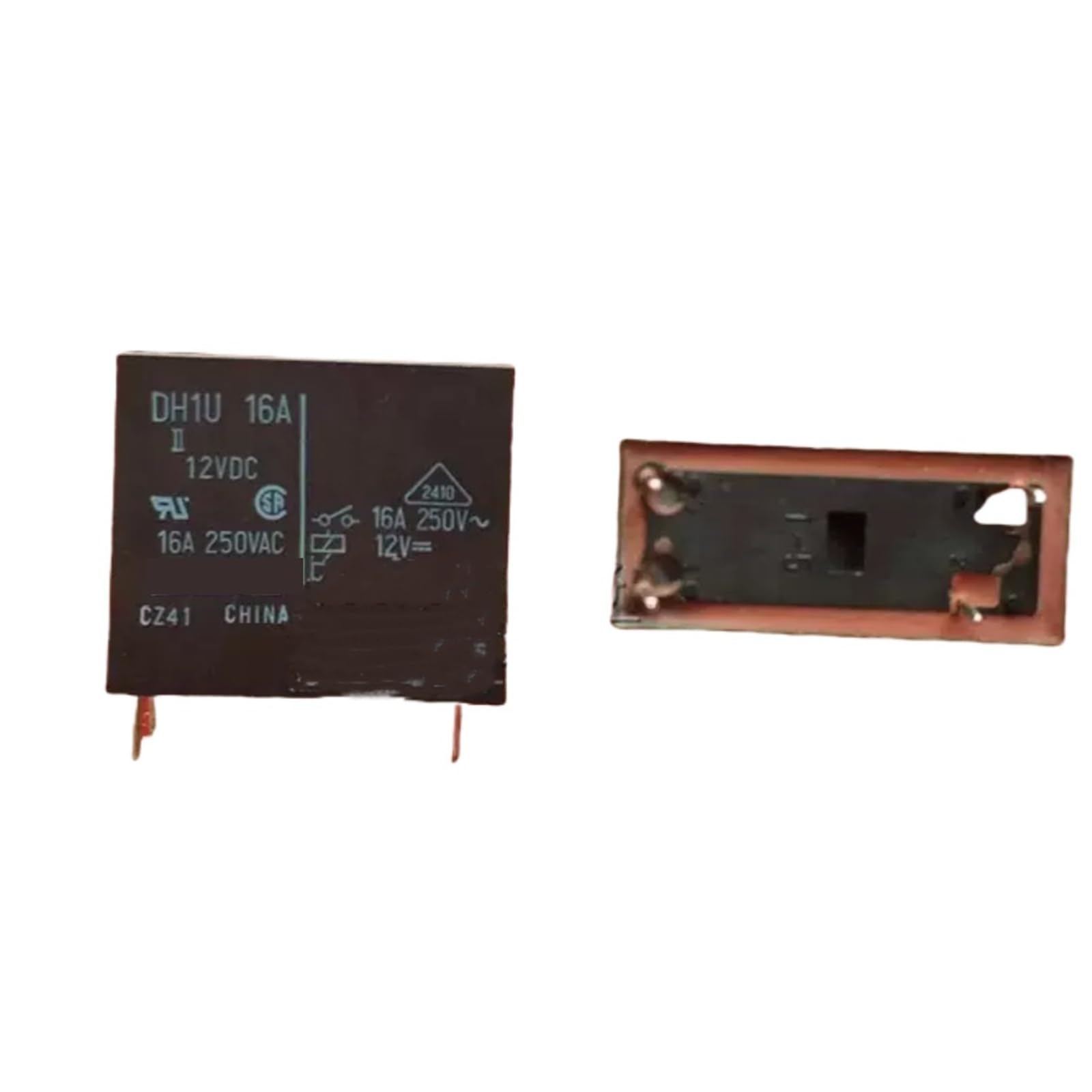 Relais DH1U 12VDC 4 broches TV-5 16A pour circuit imprimé
