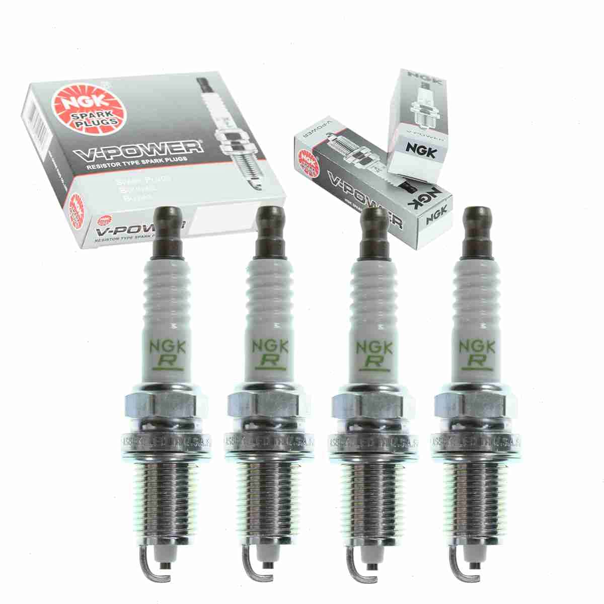 NGK V-Power Spark Plugs (4-Pack)