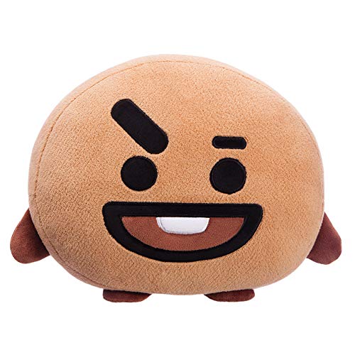 Aurora World BT21 Official Merchandise by, SHOOKY Plush Cushion, 61345, Brown