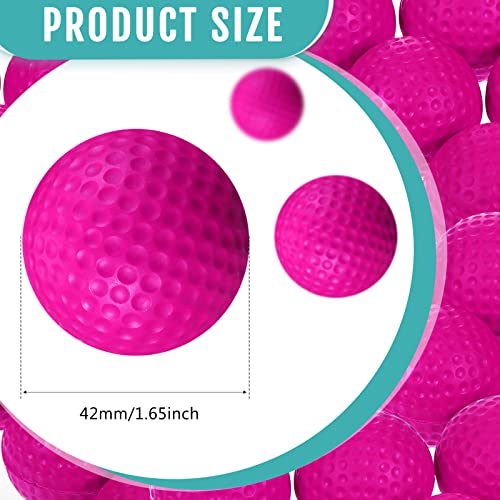Junkin 24 Pcs Foam Golf Practice Balls Realistic Feel and Flight Training Sport Balls Elastic Soft Foam Golf Balls for Indoor or Outdoor Backyard Training - Image 3