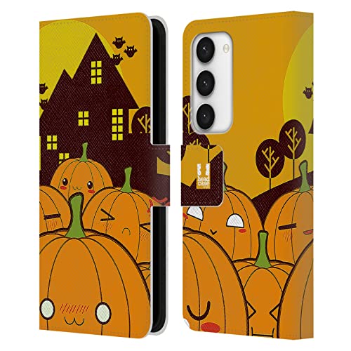 Housse Samsung S23 Head Case Designs motif citrouille pour vos sorties et soirées à thème