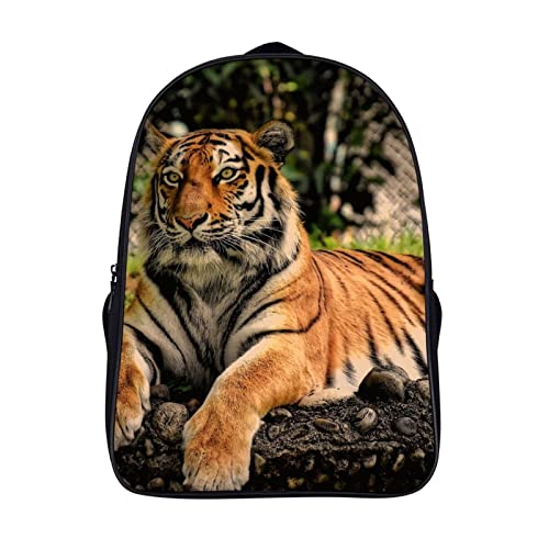 Sac à dos travail et école tigre pour transporter ses affaires