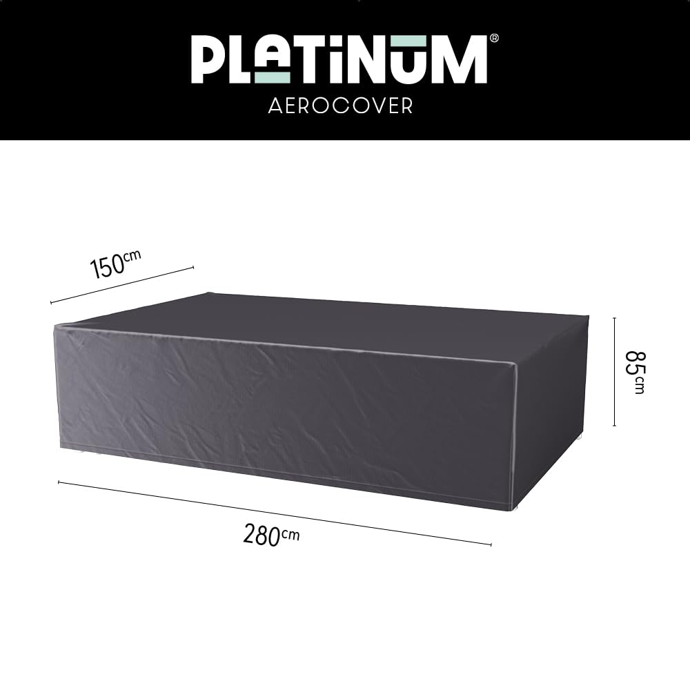 Aerocover Telo protettivo traspirante per gruppi di sedie, 280 x 150 x 85 cm