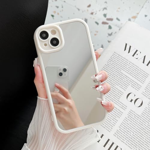 Coque lapin rose iPhone 15 Pro Max miroir pour le maquillage quotidien