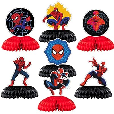 Spiderman Theme Table Decorations Set para Fiesta de Paraguay Ubuy