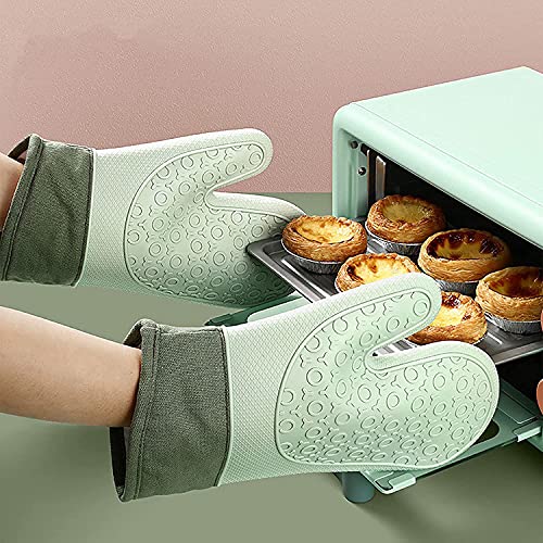 Guantes silicona aislantes térmicos para horno microondas resistentes 4