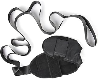 Foot and Calf Stretcher-Stretching Strap for Plantar Leg Stretcher Ligament Stretching Belt Stretching-Bands Ligament Stretching Belt-Stretching Rehabilitation Training Strap