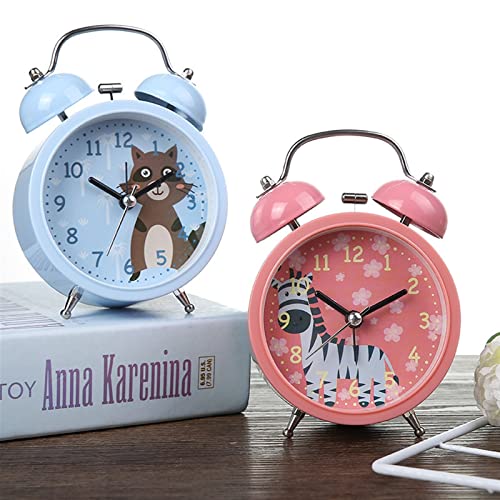 Reloj despertador para niños con campana fuerte que soluciona los despertares difíciles 8