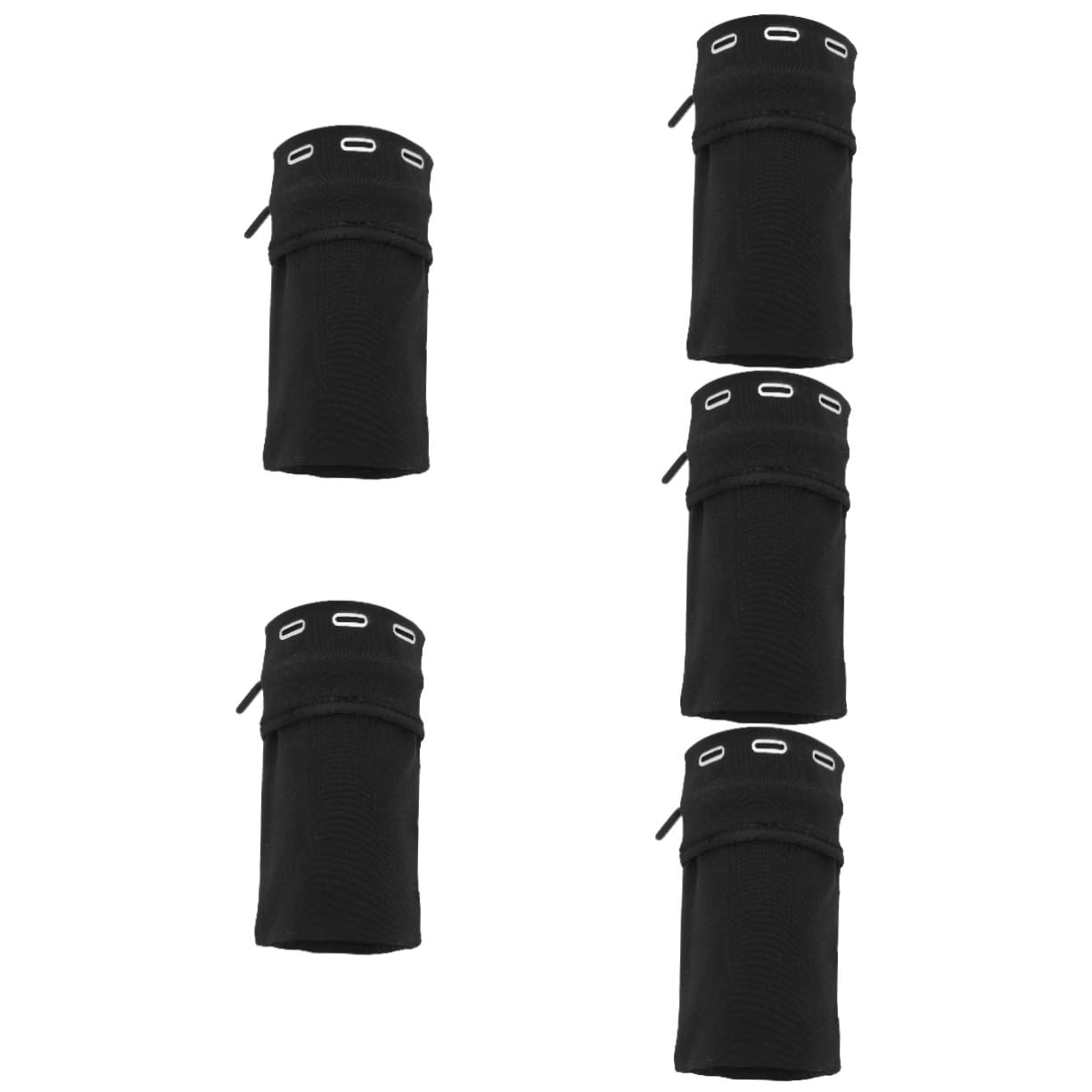 DOITOOL 5 Pezzi Borsa Da Braccio Per Telefono Da Corsa Borsa Sportiva Per Telefono Con Cerniera Comoda Fascia Da Braccio Per Allenamento