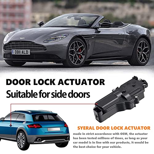 Image of SYERAL Power Door Lock Actuators 4 Packs Lock Actuators 746-148 746-149 Driver & Passenger Right & Left Side Door Latch Compatible for F150 F250 F350 Super Duty Mustang Ranger Lincoln