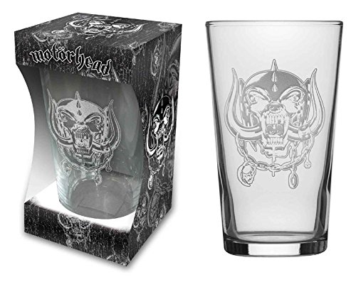 MOTORHEAD Etched Beer Glass - 1 Pint