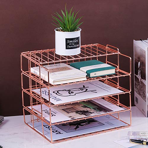 Simmer Stone - Vassoio impilabile per lettere a 4