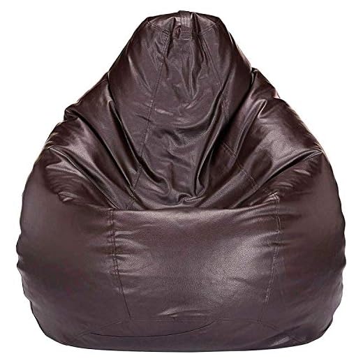 Mellifluous Luxurious Bean Bag Cover Without Beans (XXL (Without Bean)