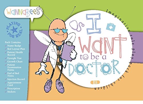 Doctor role playset pack for pretend play includes...
