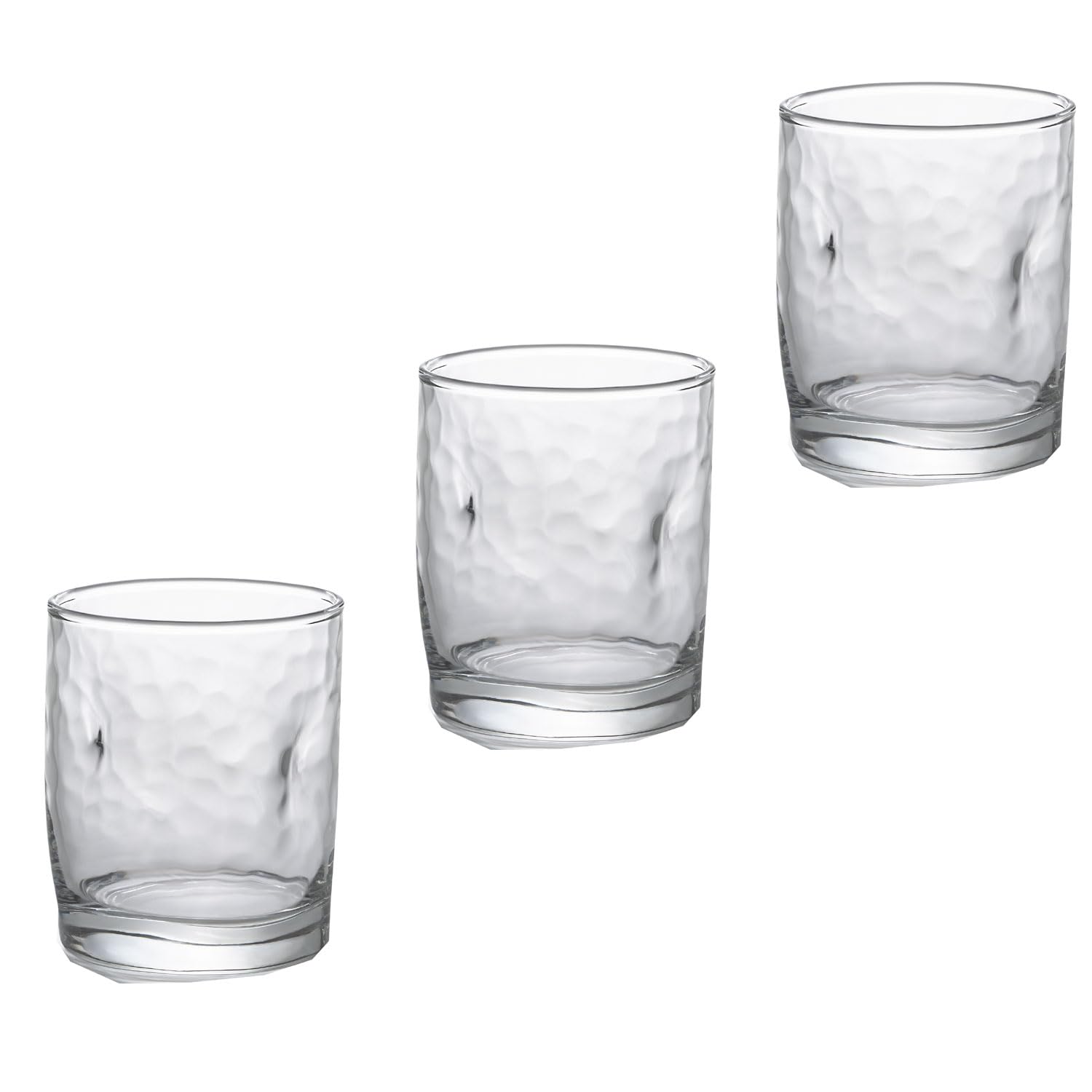 ADERIA B2763 Dishwasher Safe IPT Long Fit Cup 9.1 fl oz (270 ml), 3 Pieces, Made in Japan, Tempered Glass, Cutlery, Break-Resistant, Simple, Glass, Cup, Commercial Use, Home, Durable, Food,