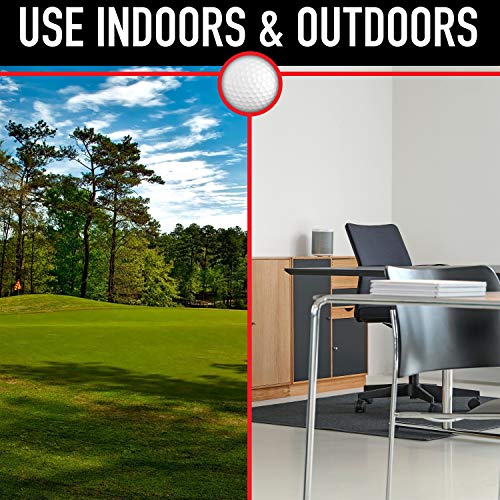 Franklin Sports 92049P4X Indoor Golf Putting Green – Portable Authentic 9 Foot Mat With Auto Ball Return – Golf Training Aid & Putting Practice Game thumb #6