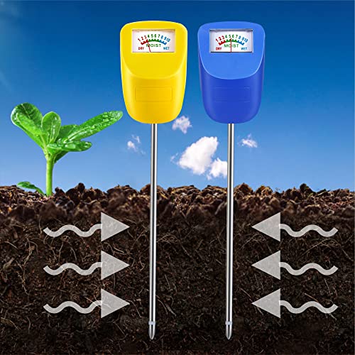 TFTEK Soil moisture meter, plant hygrometer, water monitor tester, for garden, flower pots, lawn, 4 Pack - Image 6