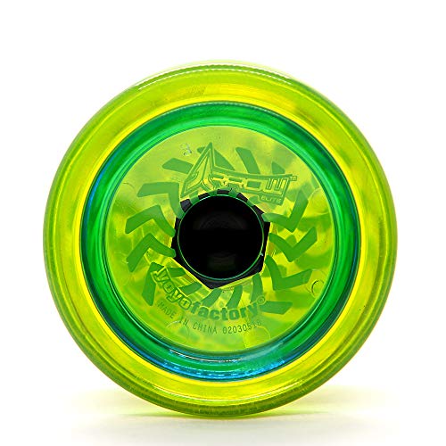 YoyoFactory-ARROW-Freestyle-Yo-Yo-Geel-beginner-tot-pro-met-Arrow-jojo