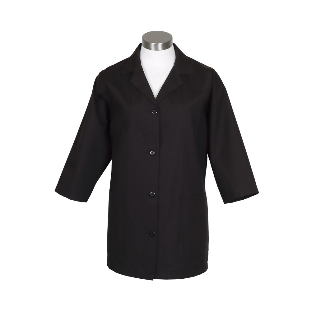 Fame« Women?s Button Smock ? K72 - Black/SM (WFA82040BKSM)