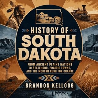 History of South Dakota: From Ancient Plains Nations to Statehood, Prairie Towns, and the Modern Rush for Change cover art