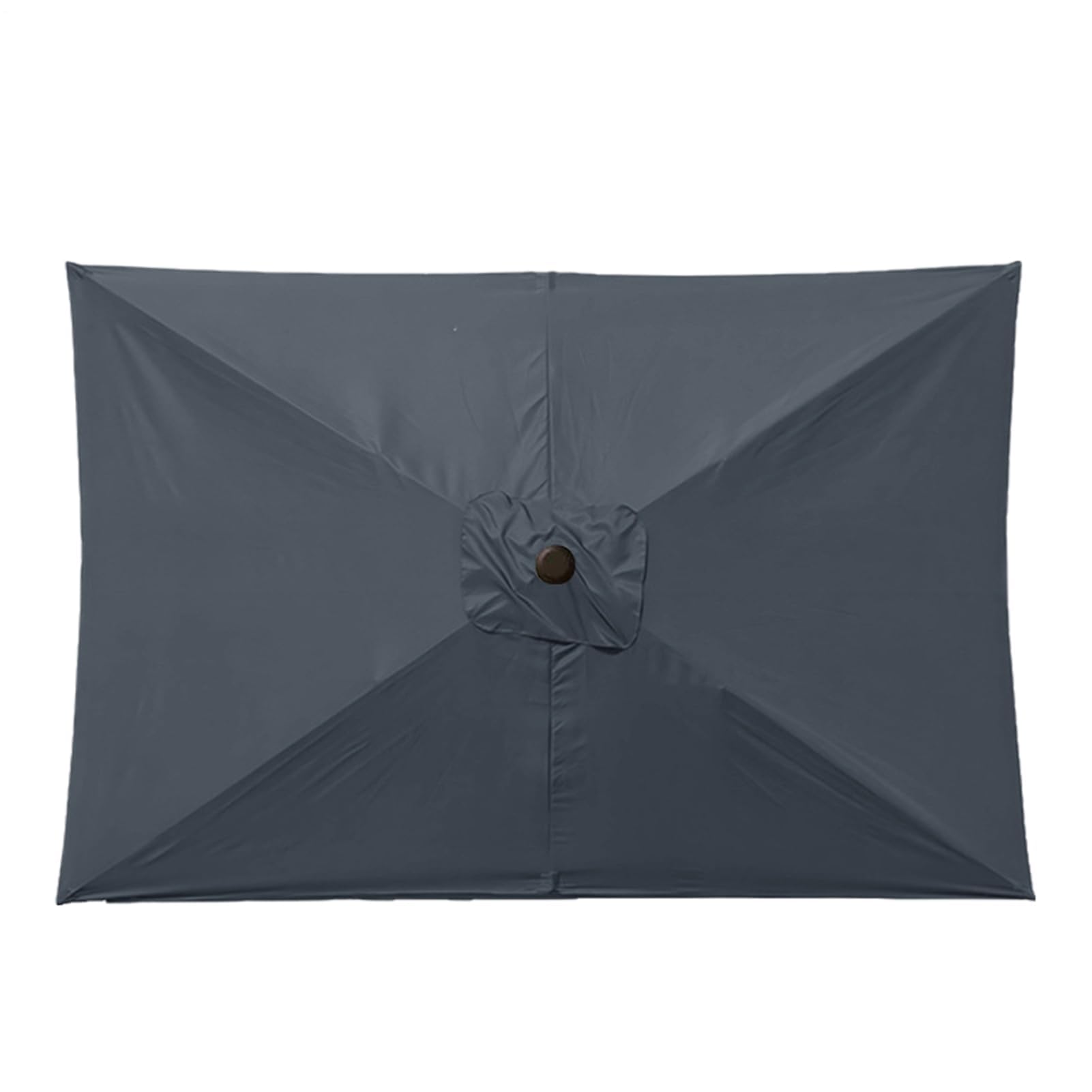 Tettoia Sostituzione, Elo di Ricambio per Ombrellone Copertura Rechange Tessuto per Parasole Ombrellone da Giardino Grey