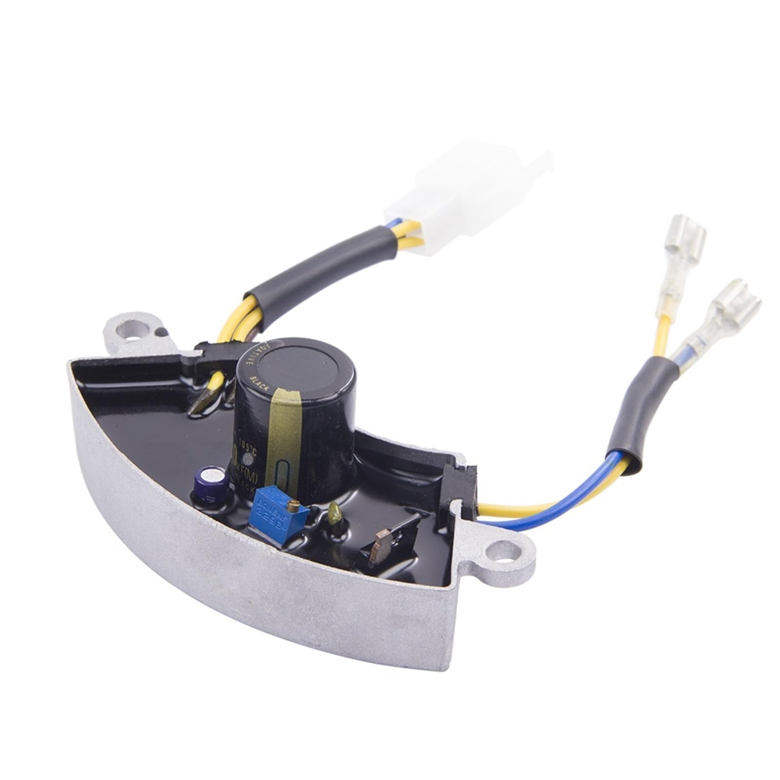 Générateur à essence 2 kW 3 kW 220 V AVR, régulateur de tension automatique, stabilisateur, boîtier en aluminium, pièces de générateur 250 V 220 UF(2kw)