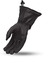 Vista 2 de First Mfg Co - Tarraco - Women's Motorcycle Biker Riding Black Leather Gloves