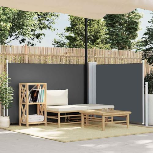 Store latéral occultant pour stopper le vis-à-vis du balcon 100x600 cm - 2