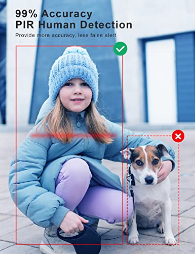 Tmezon Wireless Security Camera Outdoor, 2K Solar Security Camera With Pan Tilt 360° View, Ptz Wifi Control, Color Night Vision #TOP3