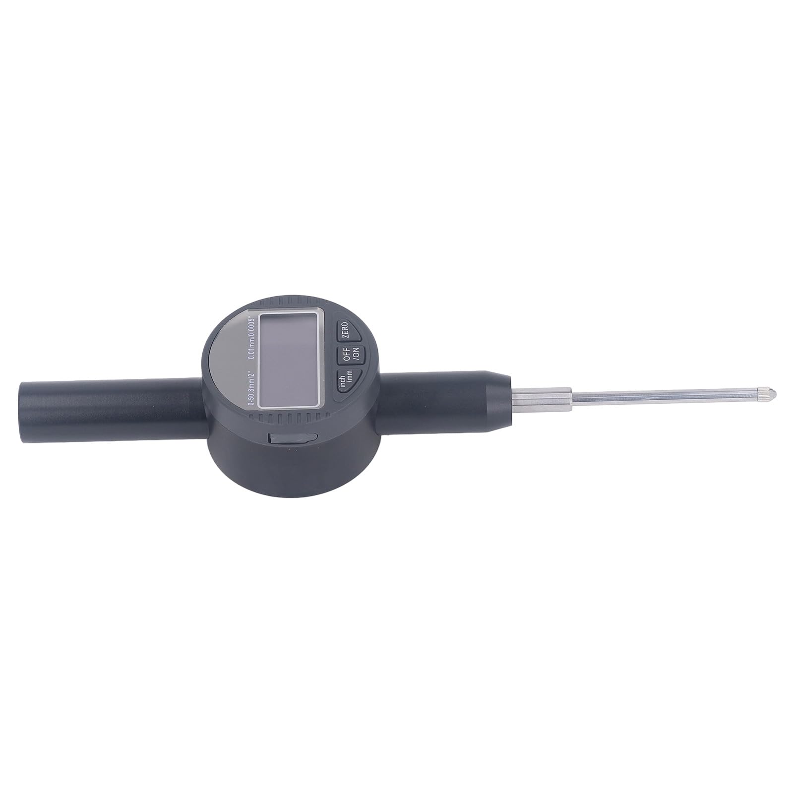 FTVOGUE Indicador de Cuadrante Digital, Medidor Electrónico de Aleación de Aluminio con Rango de 0 a 50,8 Mm, Herramienta de Medición de Alta Precisión para Ingenieros y Maquinistas