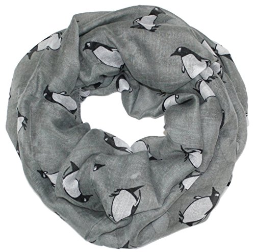 Infinity Penguin Loop Circle Women Scarf2