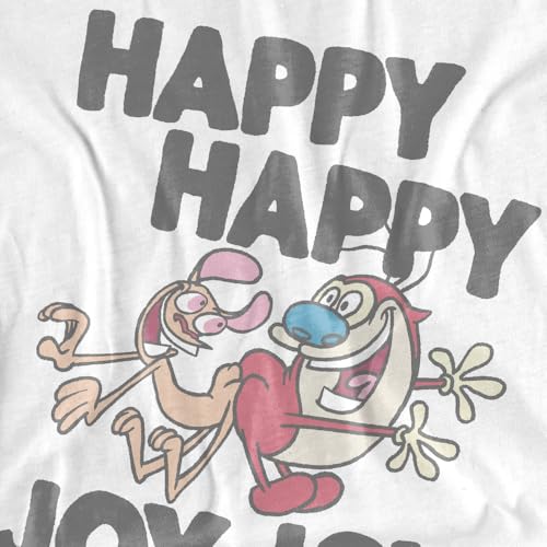 Popfunk Ren and Stimpy Happy Happy Joy Joy Kids T Shirt for Youth Toddler Boys and Girls3