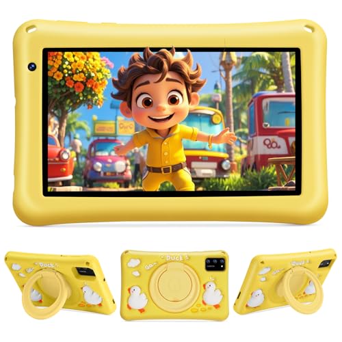 Tablet niños 7 pulgadas, Tablet Android 13, Octa-Core, 8GB+64GB(mpliable 256 GB), Batería 5800mAh,...