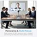 PANOCORE360 All-in-One Meeting Camera - 360° Conference Cam for PC Mac, Speaker & Mic Array, Auto Speaker Focus, 1080P Output, AI Voice Isolation, Local Recording,Compatible with Webex/Zoom/Teams/Meet