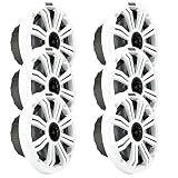 KICKER 6.5" White Marine Speakers (Qty 6) 3 Pair of OEM Replacement Speakers