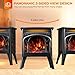 R.W.FLAME Electric Fireplace Heater 17