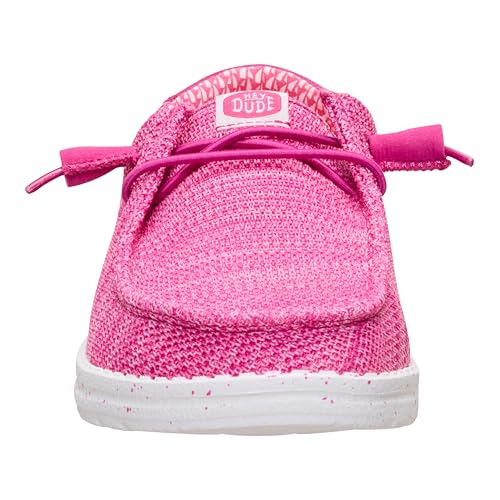 Image of HEYDUDE Women's Wendy Stretch Sox Slip On Loafer | Lightweight Stretch Mesh Easy On | Elastic Laces, Sock Like Fit