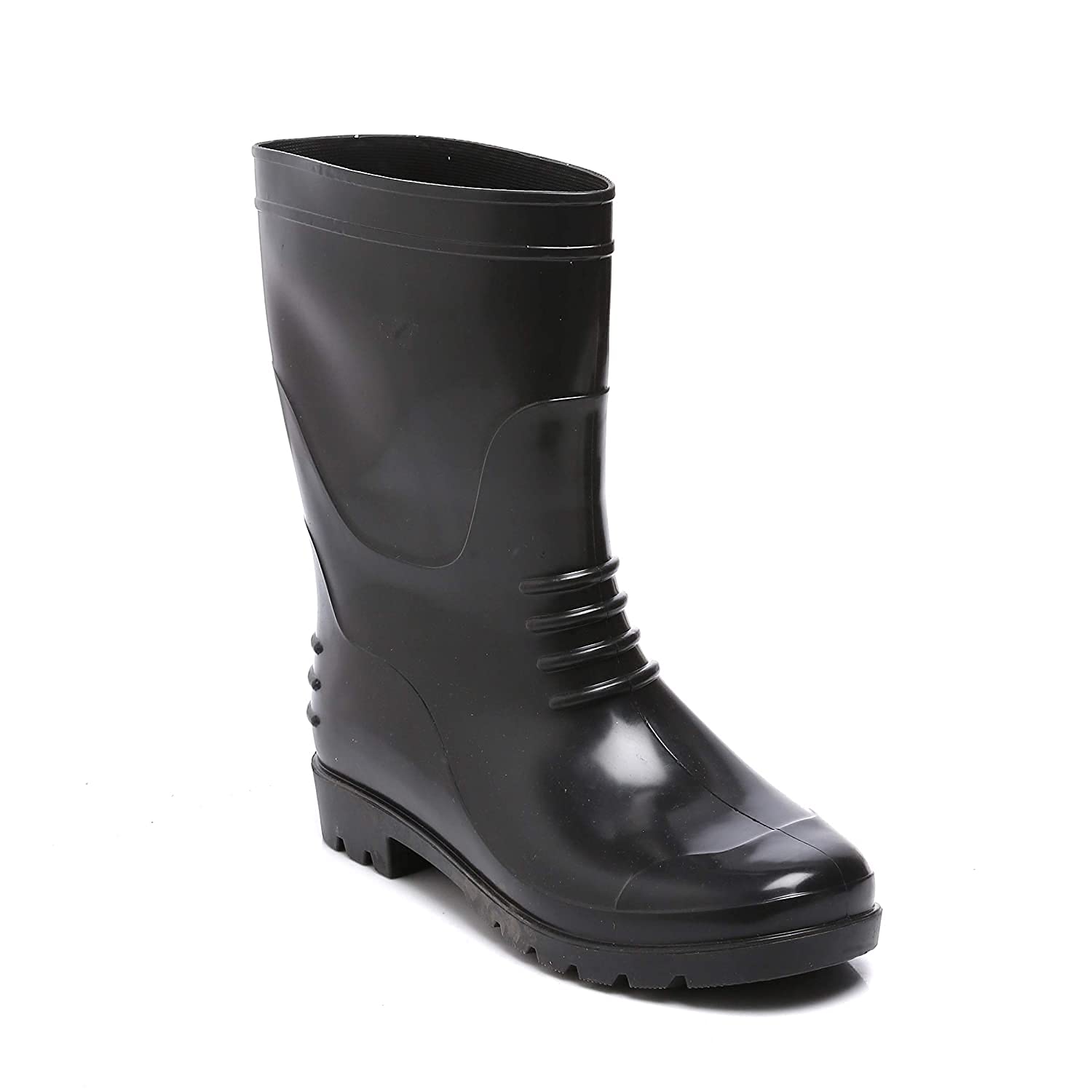 Valorous PVC Gumboot Bahubali Black Anti Skid 11 Inch Long Safety Boot Size UK 8 For Farming, Snow, Industrial Safety Gumboots (B09LHN48K3) Amazon Price History, Amazon Price Tracker