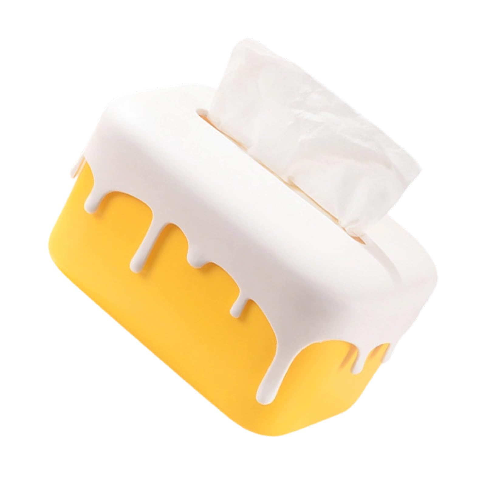 APGLSXY Multiple Color Tissue Storage Case with Ergonomic Paper Slot Deformation Frame and Component for Daily Use Easy Clean Tissue Dispenser