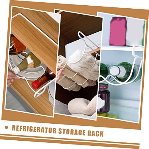 Soporte de botellas para refrigerador de hierro miniatura 6