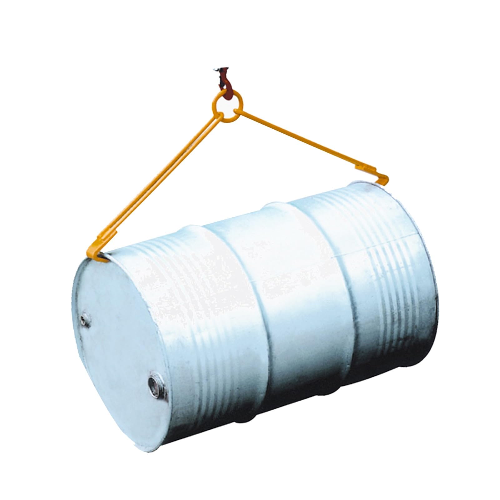 Carbon Steel Vertical Drum Clamp Barrel,Material Transport Tool,Oil Drum Lifting Clamp,High Load Capacity,for Overpack Drum Placement(DM500)