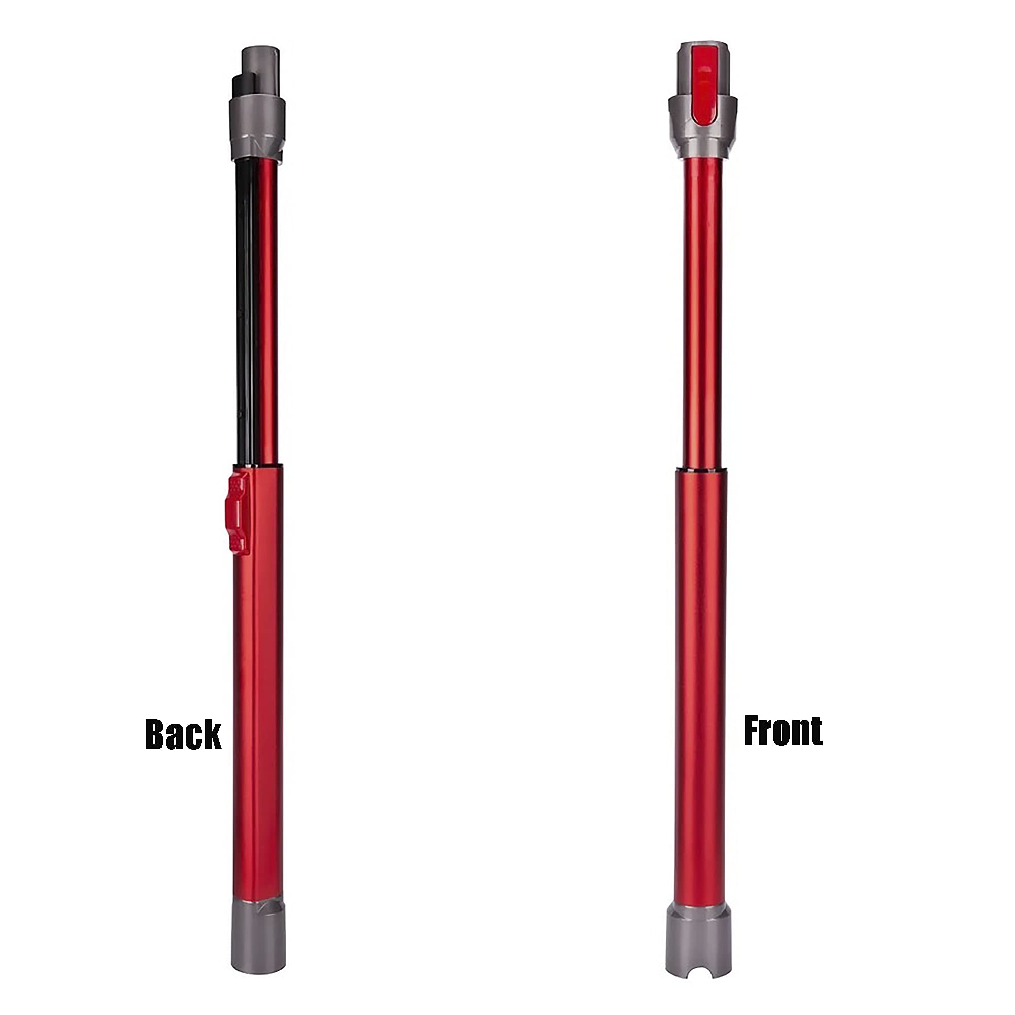 Italdos Tubo Telescopico Asta Prolunga in Alluminio per Dyson V11 V10 V8 V7 Bacchetta Allungabile Asta Estensione - Rosso
