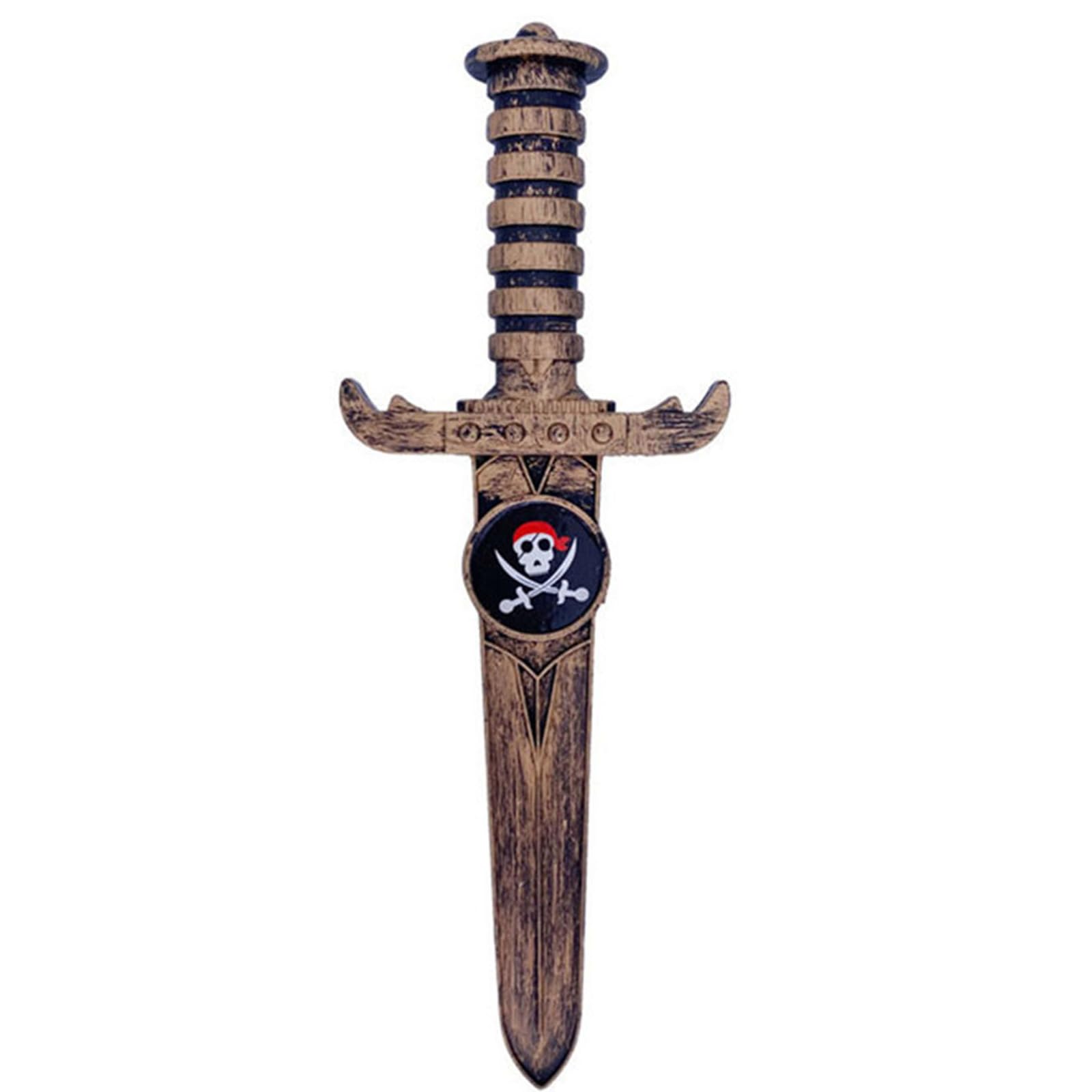 Ljmyy Daggers Toy Swords Not Sharpen Fake Knive Pirate Swords Pirate Costume Accessories Props for Halloween Cosplay