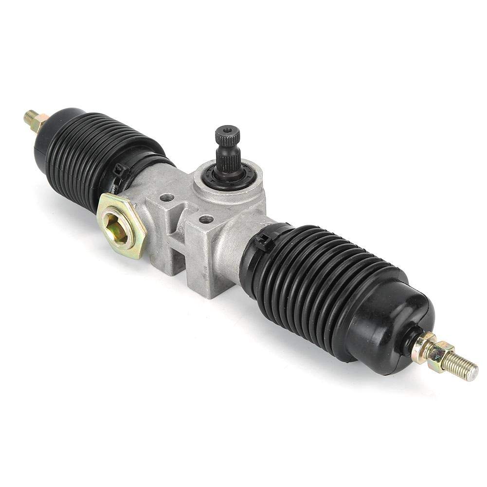 Albero dello sterzo, kit stabilizzatore per scatola ingranaggi del servosterzo in acciaio inossidabile adatto per fai-da-te Cina ATV UTV accessori per bici 360 mm/14,17 pollici